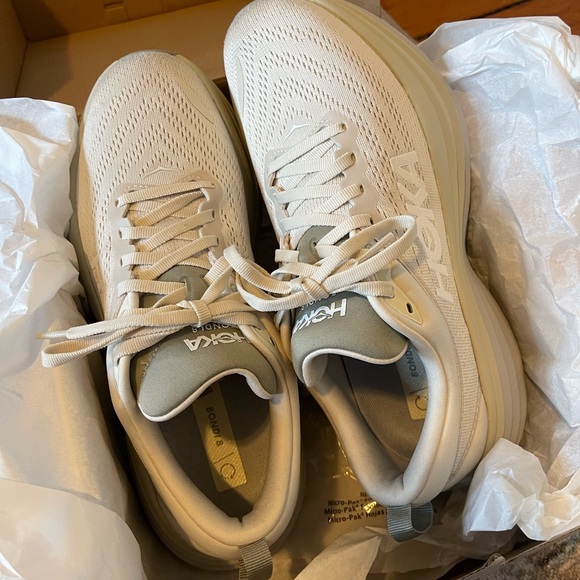 Hoka Bondi 8 Max Cushioned Road Running Shoe - Men's Size 8.5 - Like New!" - Picture 3 of 13